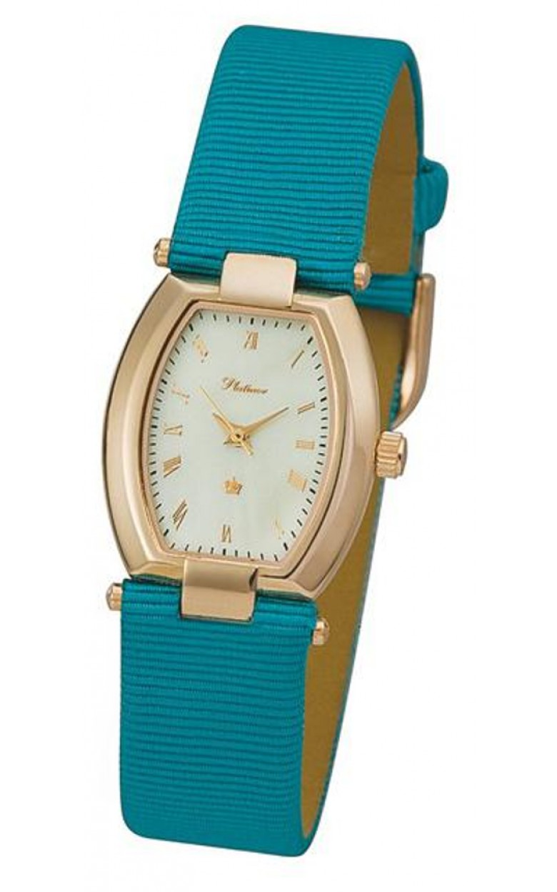 98650.315 russian gold кварцевый wrist watches Platinor "анита" for women  98650.315