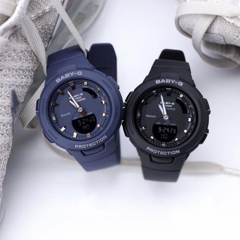 BSA-B100-1A  кварцевые наручные часы Casio "Baby-G"  BSA-B100-1A