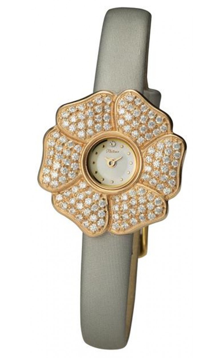 99356-2.201 russian gold кварцевый wrist watches Platinor "амелия" for women  99356-2.201