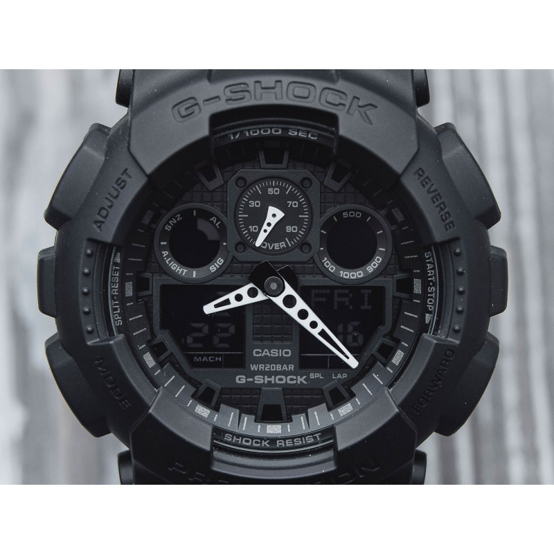 GA-100-1A1  кварцевые наручные часы Casio "G-Shock"  GA-100-1A1