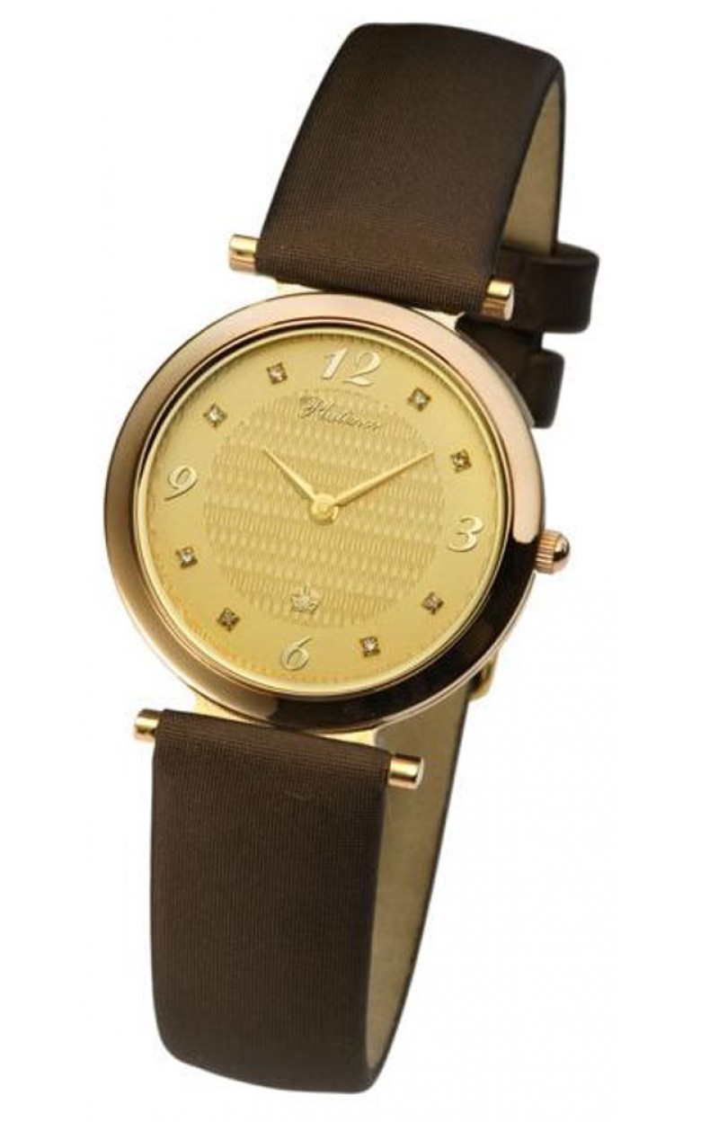 93250.412 russian gold кварцевый wrist watches Platinor "сабина" for women  93250.412