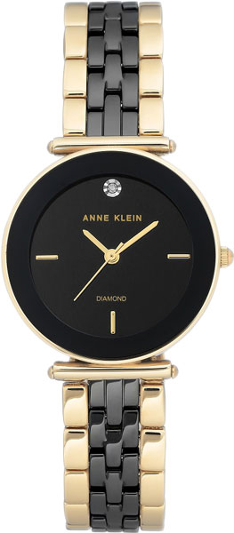 3158BKGB  кварцевые наручные часы Anne Klein "Ceramic Diamond"  3158BKGB