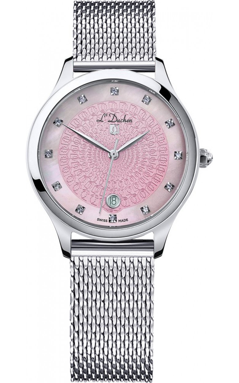D 791.17.39 M swiss Lady's watch кварцевый wrist watches L'Duchen "Grace"  D 791.17.39 M