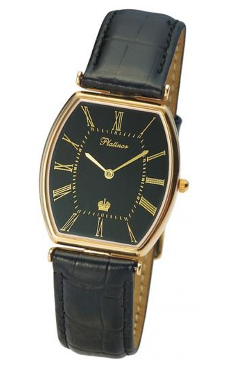 53750.520 russian gold Men's watch кварцевый wrist watches Platinor "енисей"  53750.520