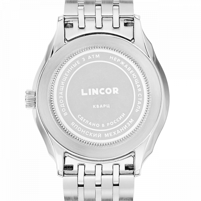1072S0B2  кварцевые наручные часы Lincor  1072S0B2