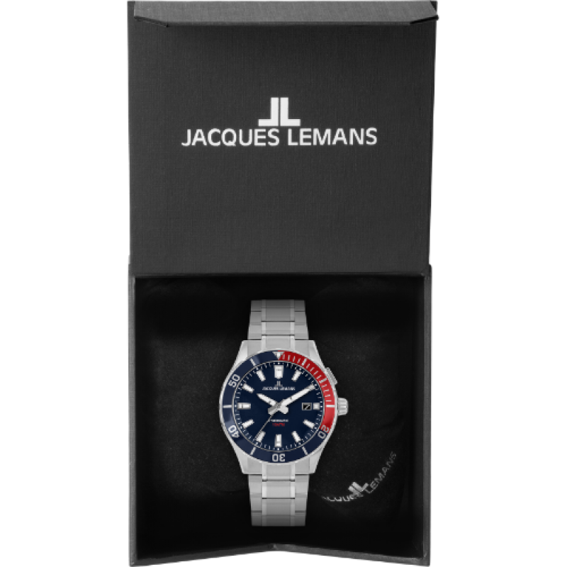 1-2131E  кварцевые наручные часы Jacques Lemans "Hybromatic"  1-2131E