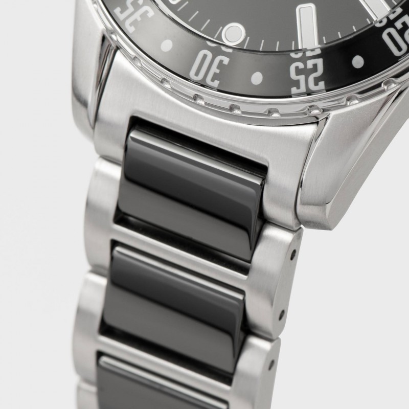 42-12A  кварцевые часы Jacques Lemans "High Tech Ceramic"  42-12A