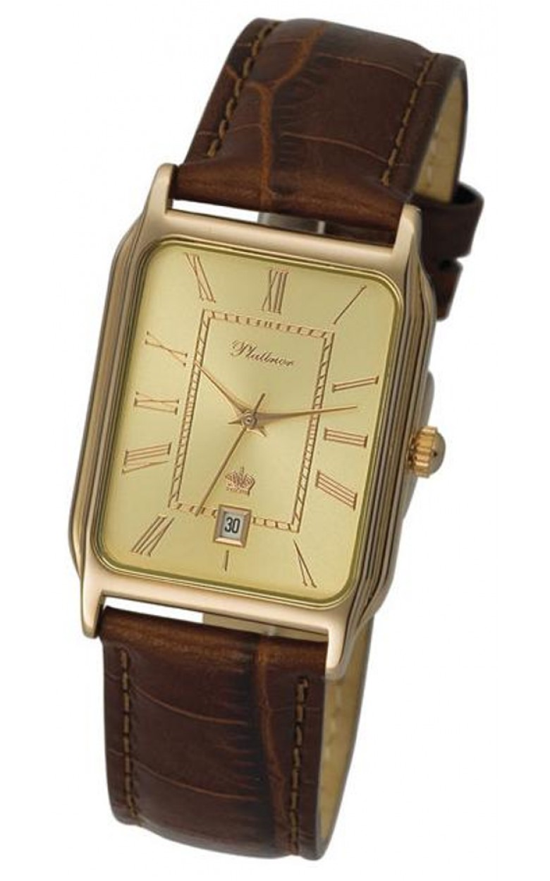 50850.420  кварцевые наручные часы Platinor "Манхэттен"  50850.420