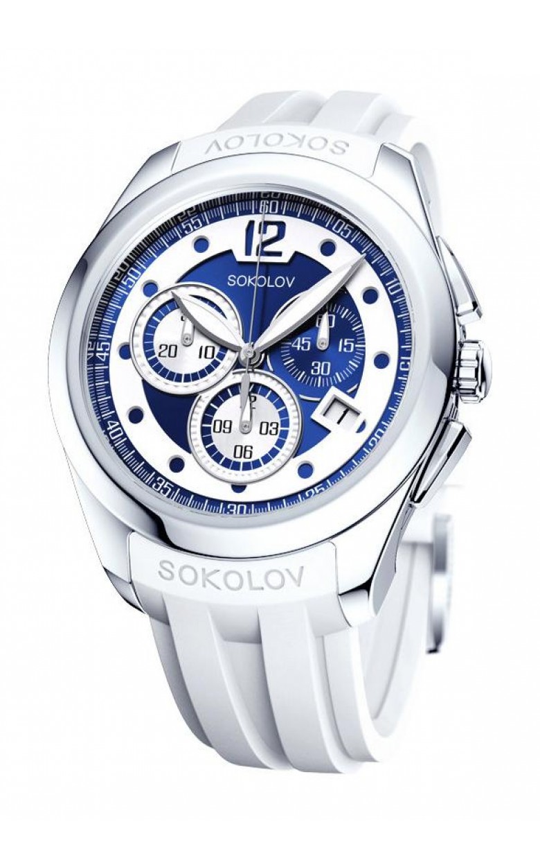 148.30.00.000.10.06.2  кварцевые часы Sokolov логотип метки  148.30.00.000.10.06.2