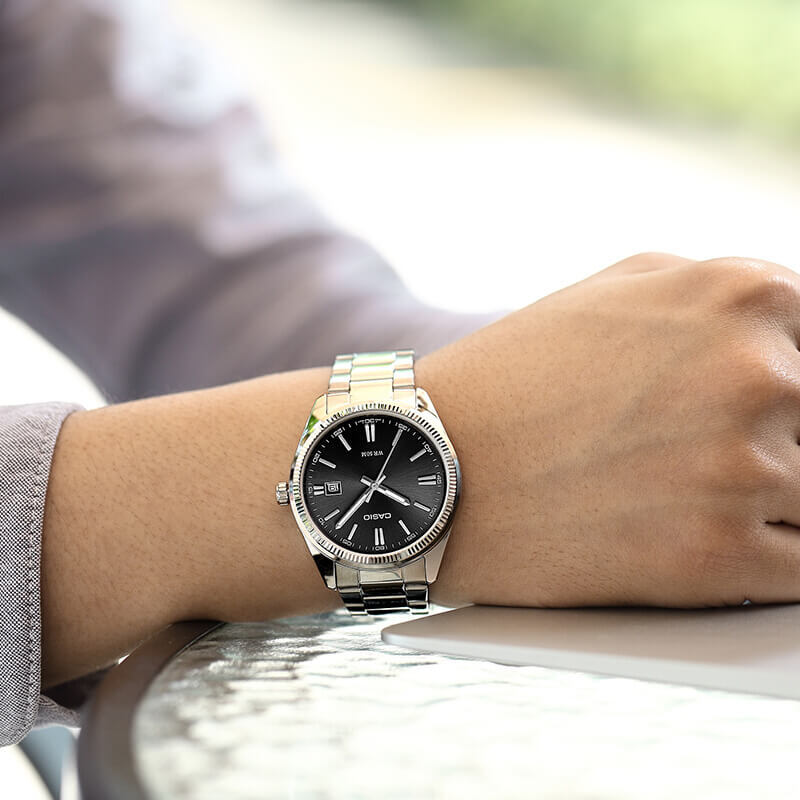 MTP-1302D-1A1 japanese кварцевый wrist watches Casio "Collection" for men  MTP-1302D-1A1