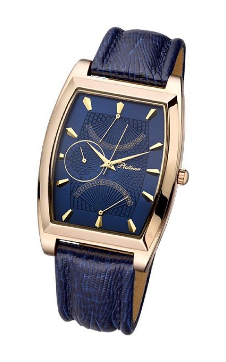 52530.604 russian gold кварцевый wrist watches Platinor  52530.604