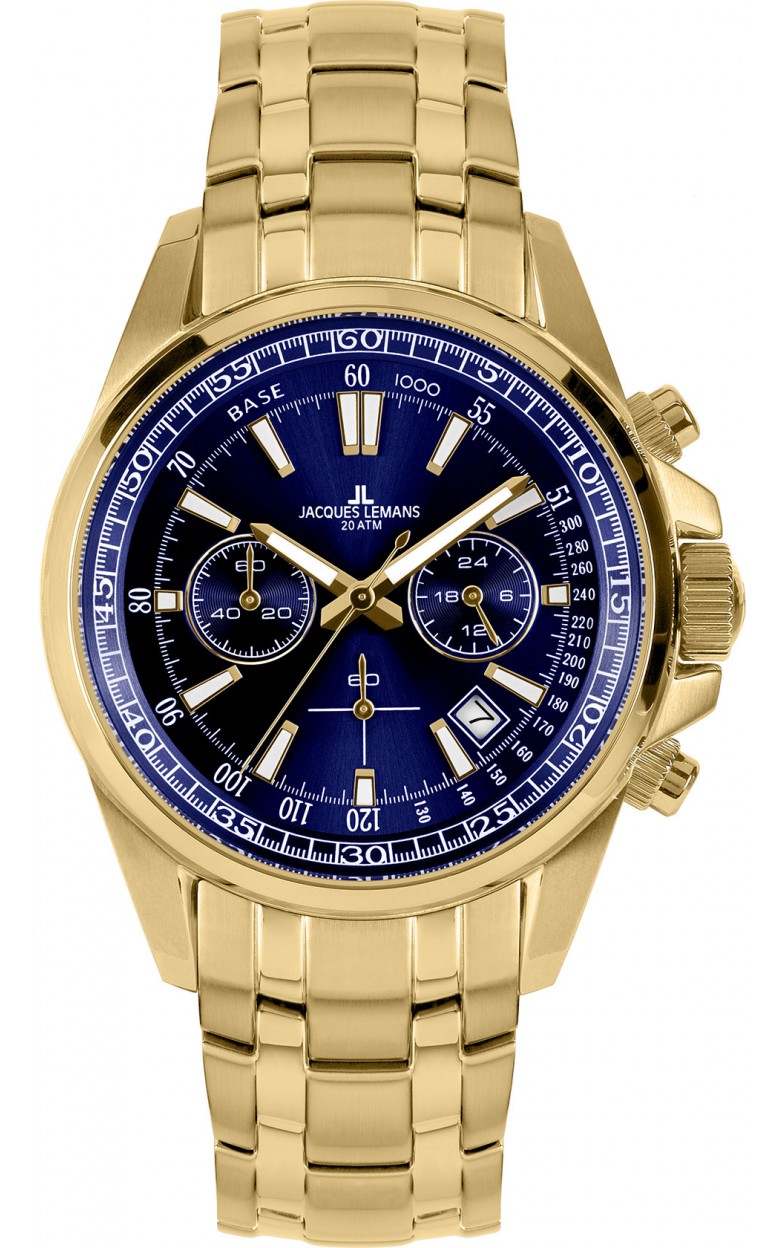 1-2117O  кварцевые наручные часы Jacques Lemans "Sport"  1-2117O