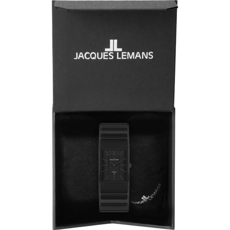 1-1939C  кварцевые наручные часы Jacques Lemans "High Tech Ceramic"  1-1939C