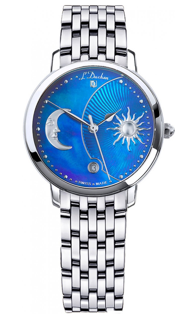 D 781.10.32 swiss кварцевый wrist watches L'Duchen "Day & Night" for women  D 781.10.32