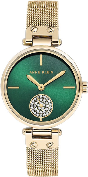 3000GNGB  кварцевые наручные часы Anne Klein "Crystal Metals"  3000GNGB
