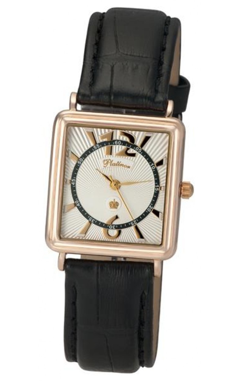 54950.120 russian gold кварцевый wrist watches Platinor "фрегат" for men  54950.120