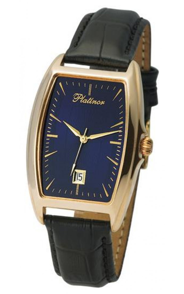 47750.603 russian gold Men's watch кварцевый wrist watches Platinor "бостон"  47750.603
