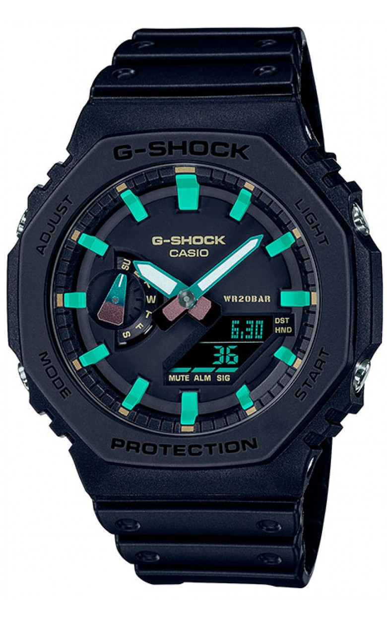 GA-2100RC-1A  кварцевые наручные часы Casio "G-Shock"  GA-2100RC-1A