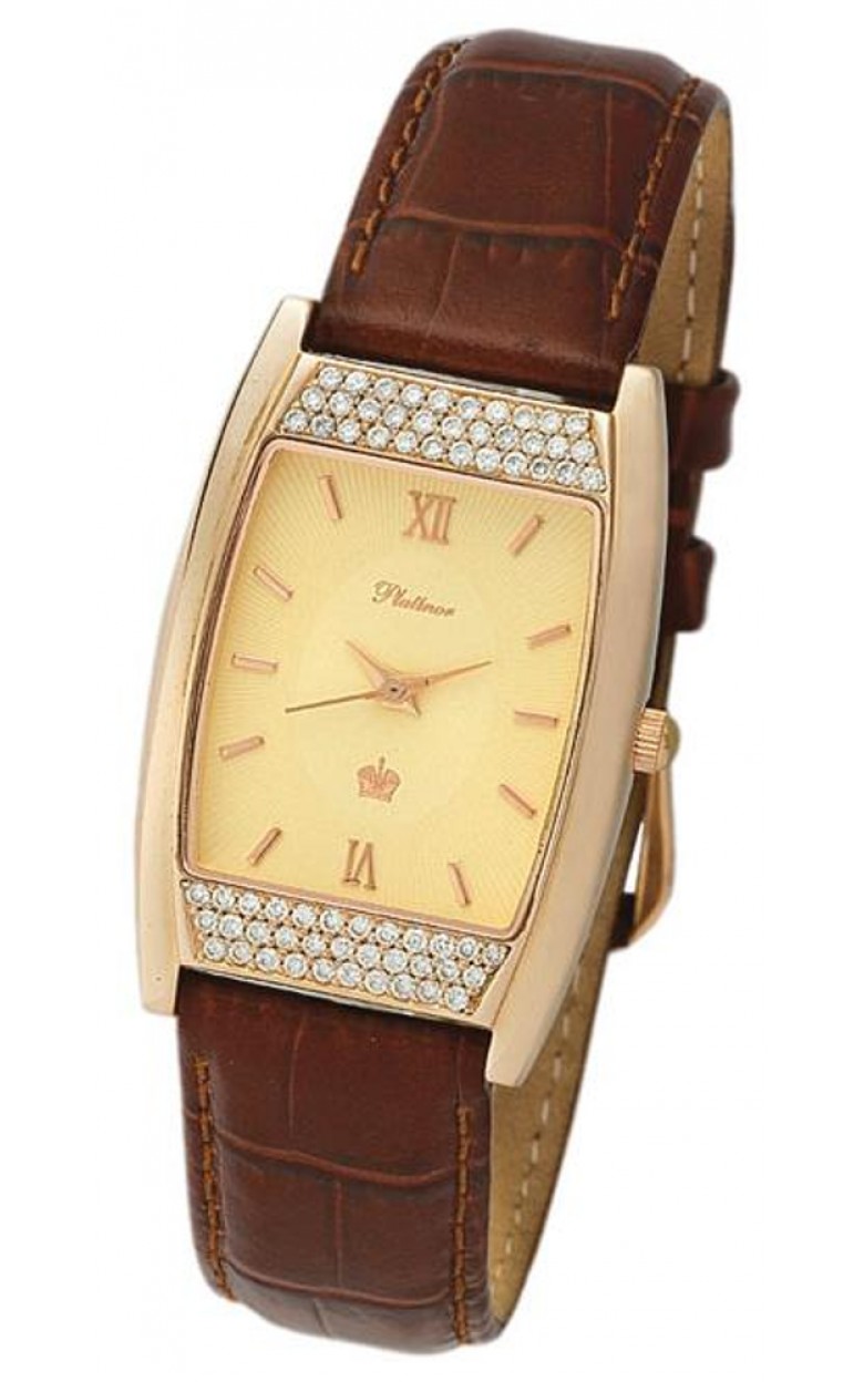 50151.422 russian gold Men's watch кварцевый wrist watches Platinor "сириус"  50151.422
