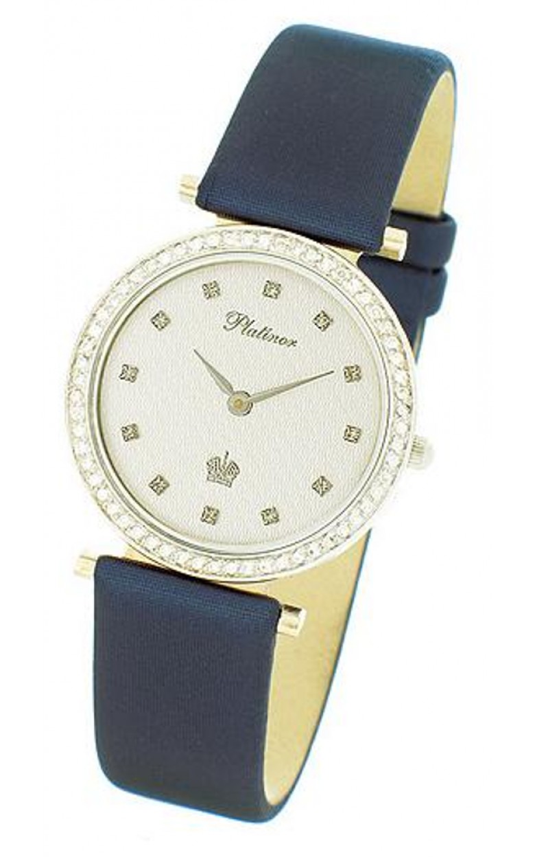 93241.102 russian gold Lady's watch кварцевый wrist watches Platinor "сабина"  93241.102