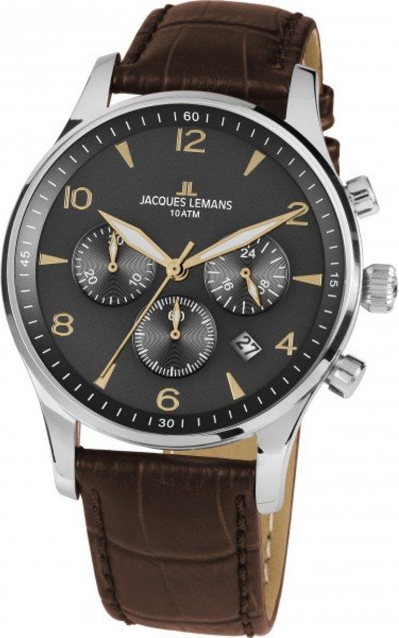 1-1654ZJ  кварцевые часы Jacques Lemans "Classic"  1-1654ZJ