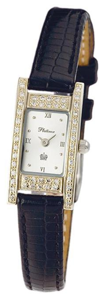 90541-1.216 russian gold кварцевый wrist watches Platinor "мадлен" for women  90541-1.216