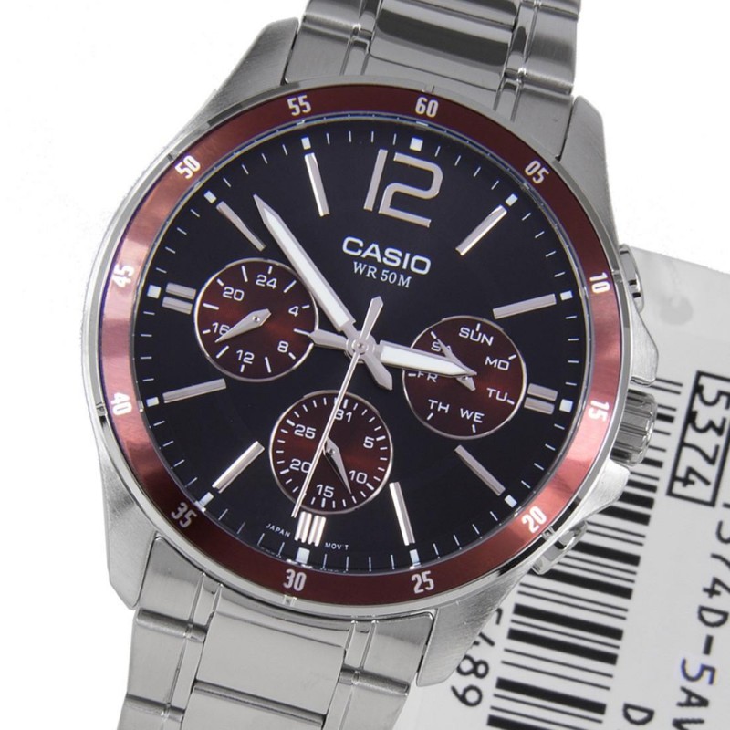 MTP-1374D-5A  кварцевые наручные часы Casio "Collection"  MTP-1374D-5A