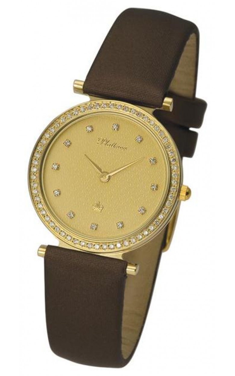 93261.402 russian gold кварцевый wrist watches Platinor "сабина" for women  93261.402