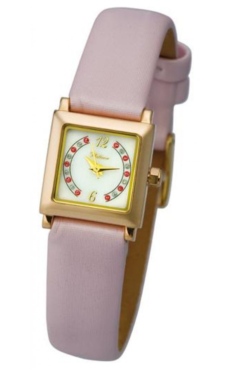 90250.325 russian gold Lady's watch кварцевый wrist watches Platinor "джулия"  90250.325