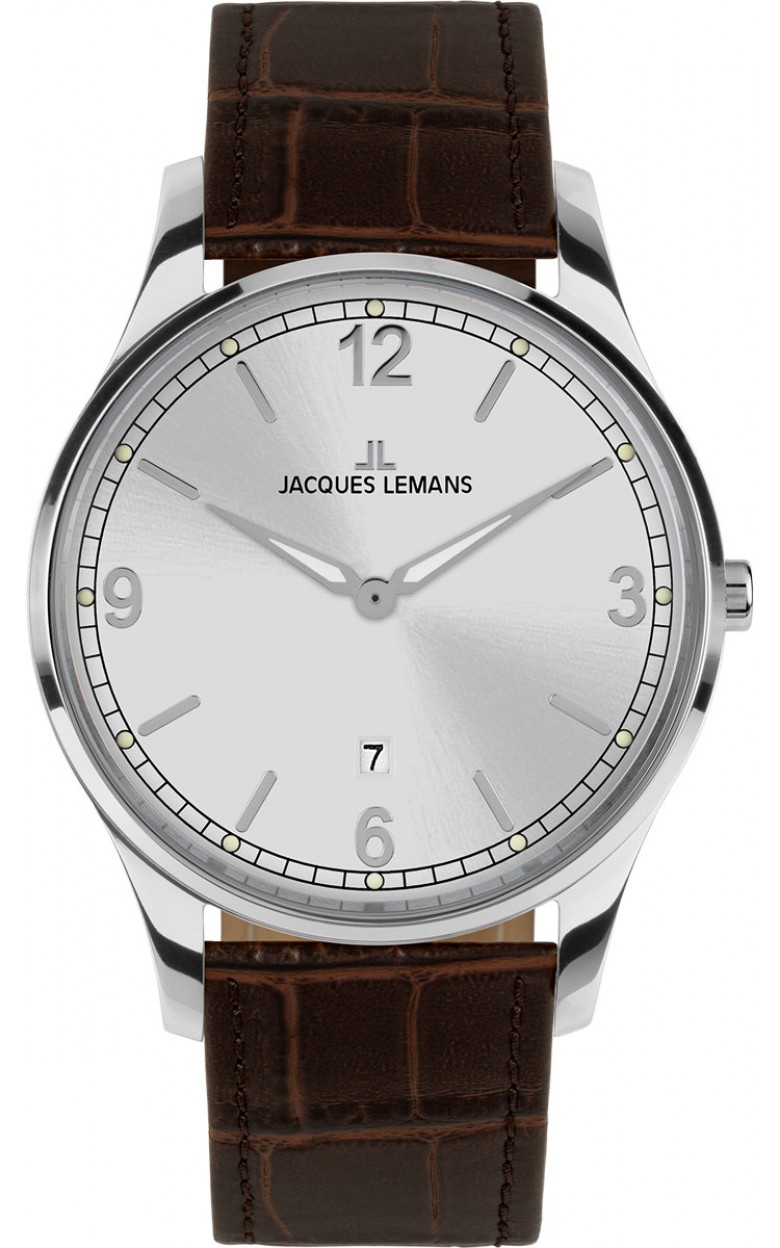 1-2128B  кварцевые наручные часы Jacques Lemans  1-2128B