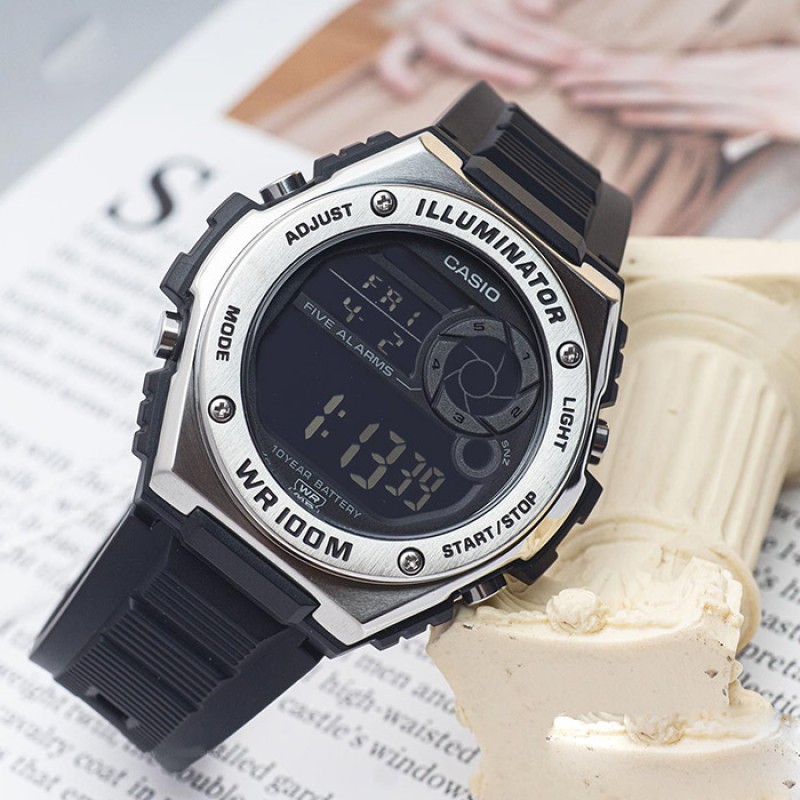 MWD-100H-1B  кварцевые наручные часы Casio "Collection"  MWD-100H-1B