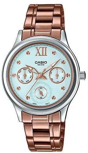 LTP-E306R-2A  кварцевые наручные часы Casio "Collection"  LTP-E306R-2A