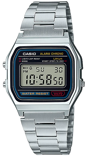 A-158WA-1 japanese Unisex кварцевый wrist watches Casio "Vintage"  A-158WA-1