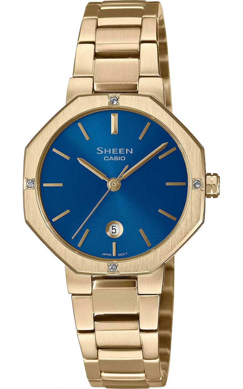 SHE-4543G-2A  кварцевые наручные часы Casio "Sheen"  SHE-4543G-2A
