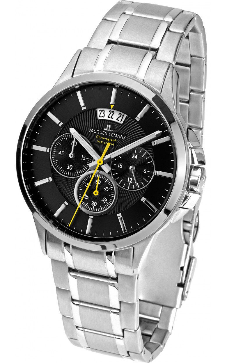 1-1542D  Men's watch кварцевый wrist watches Jacques Lemans "Classic"  1-1542D