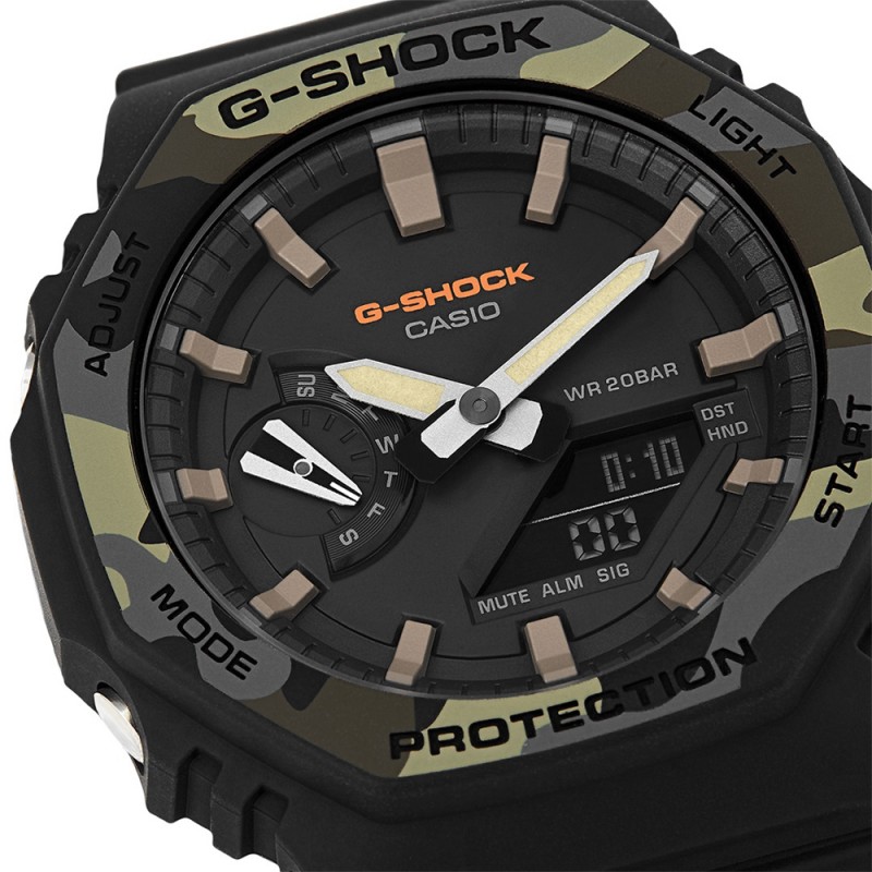 GA-2100SU-1AER  кварцевые наручные часы Casio "G-Shock"  GA-2100SU-1AER