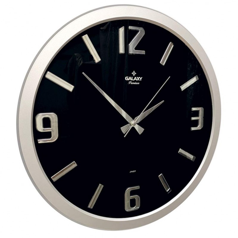 706-BK Настенные часы GALAXY 706-BK