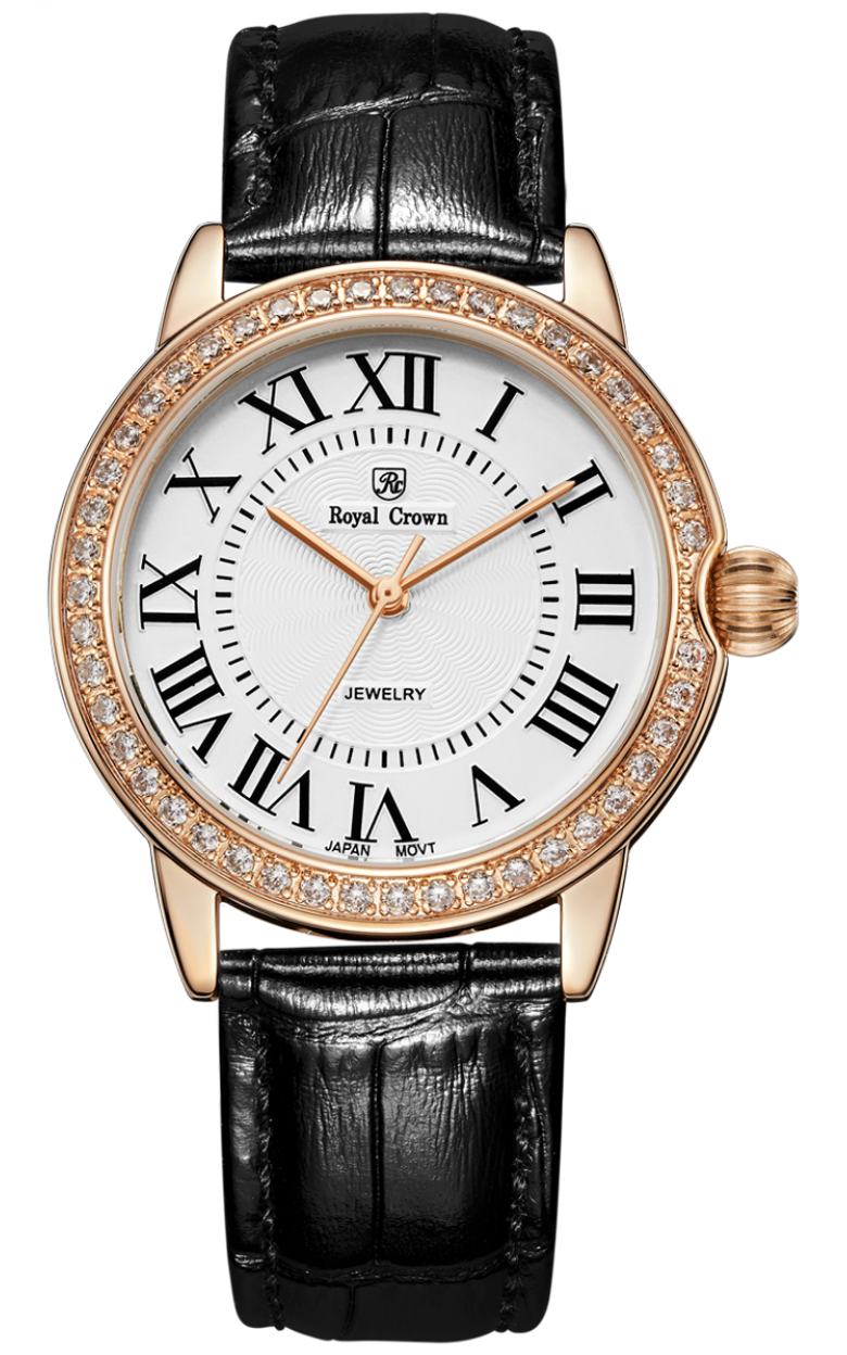 4601M-RSG-1  кварцевые часы Royal Crown  4601M-RSG-1