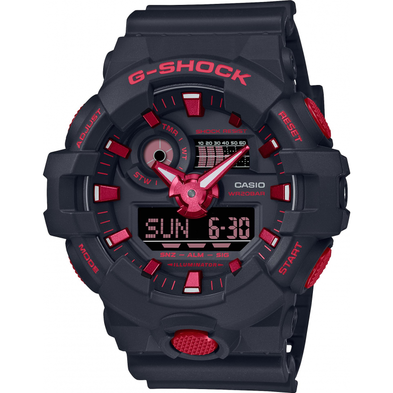 GA-700BNR-1A  кварцевые наручные часы Casio "G-Shock"  GA-700BNR-1A