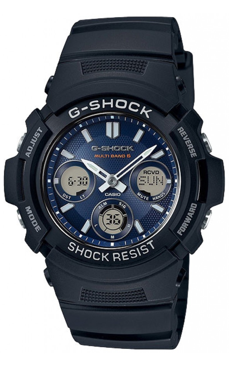 AWG-M100SB-2A  кварцевые наручные часы Casio "G-Shock"  AWG-M100SB-2A