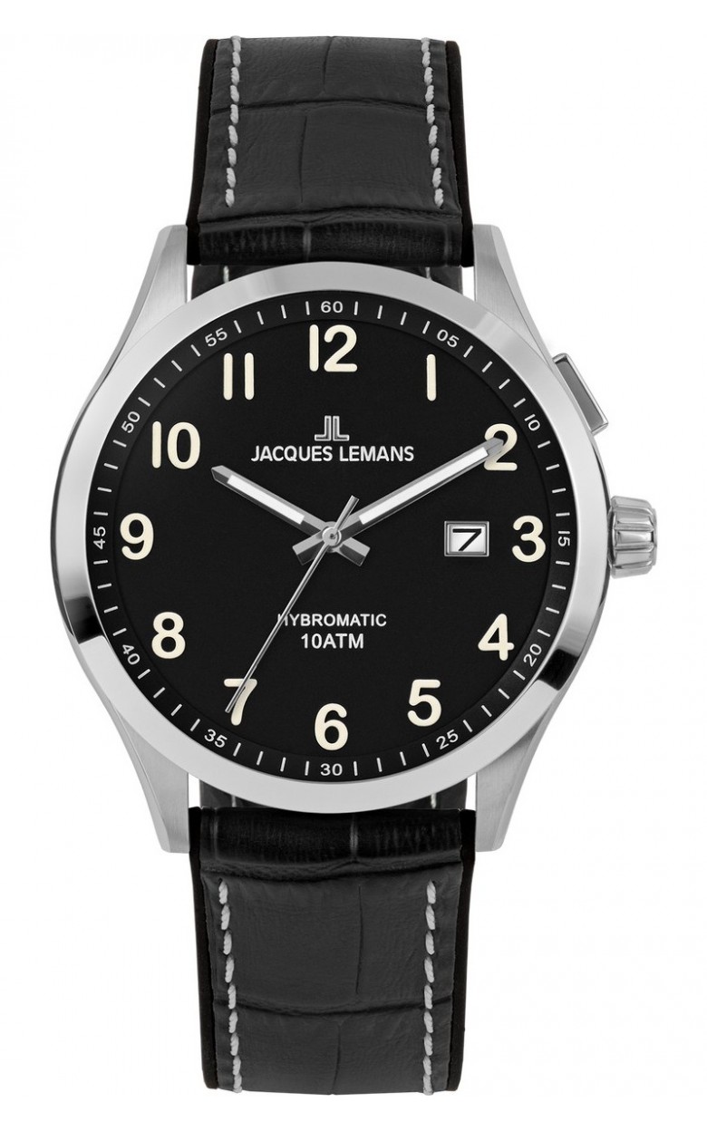 1-2130D  кварцевые часы Jacques Lemans "Hybromatic"  1-2130D