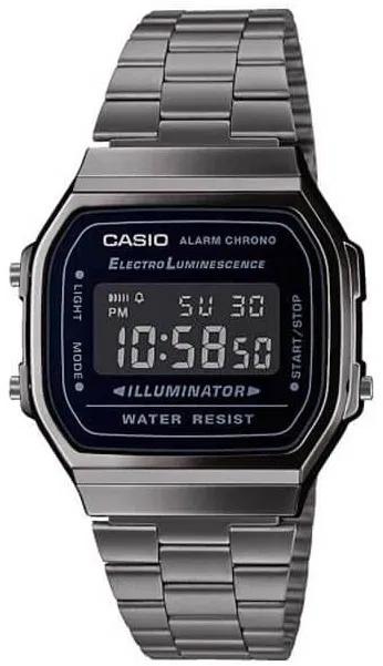 A-168WEGG-1B  кварцевые наручные часы Casio "Vintage"  A-168WEGG-1B