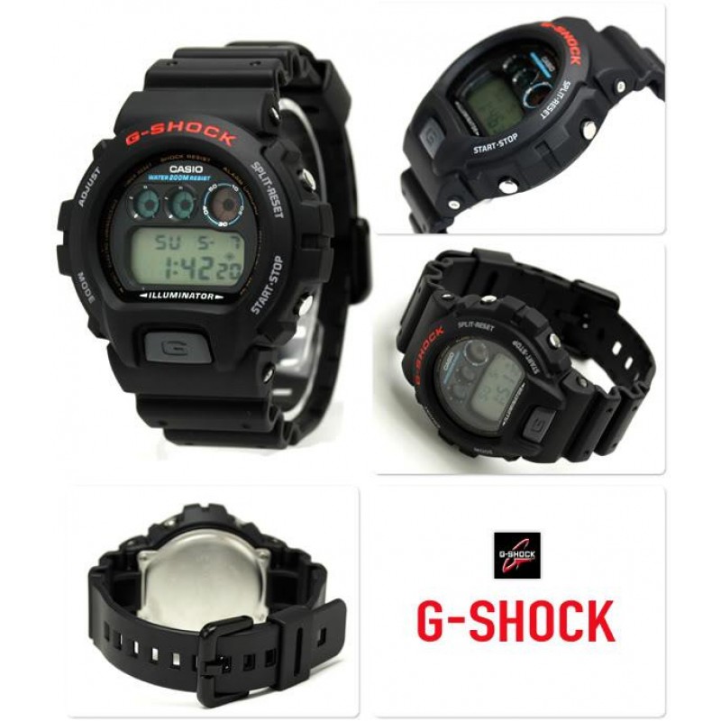 DW-6900-1V  кварцевые наручные часы Casio "G-Shock"  DW-6900-1V