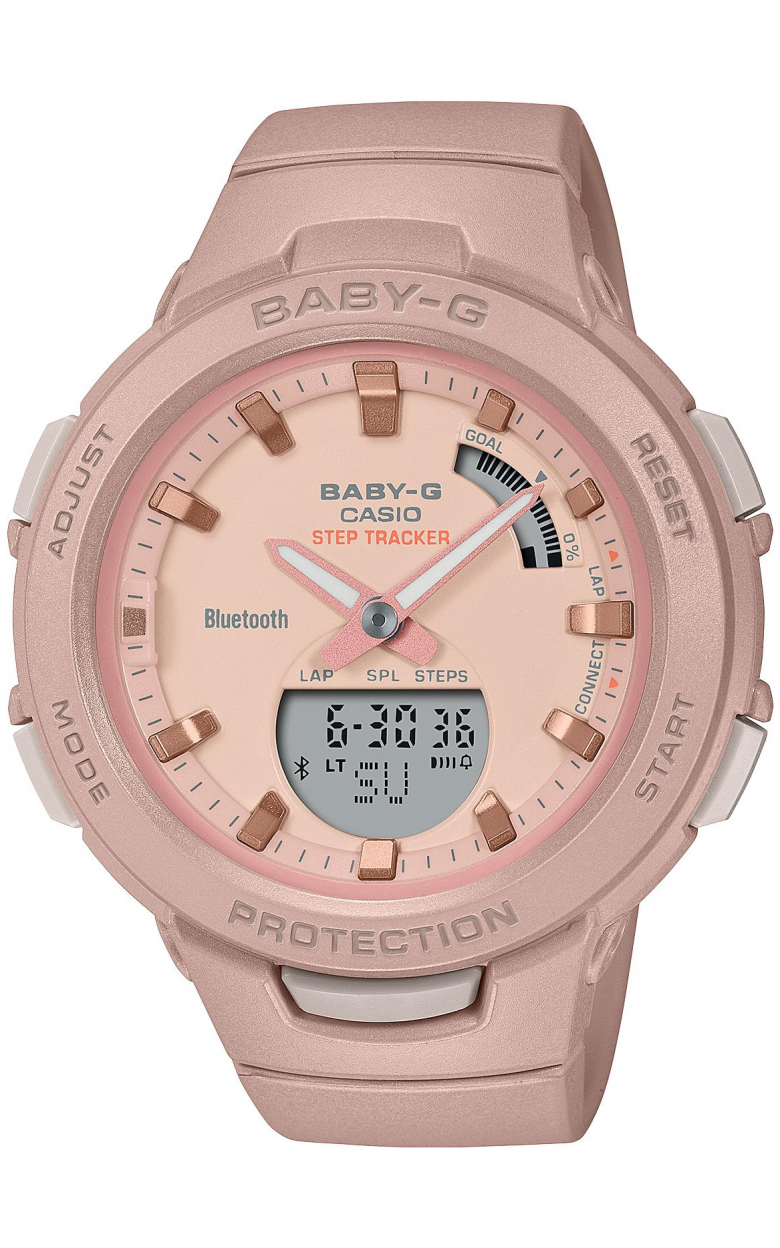 BSA-B100CS-4A  кварцевые наручные часы Casio "Baby-G"  BSA-B100CS-4A