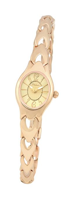 78250.410 russian gold кварцевый wrist watches Platinor "илона" for women  78250.410