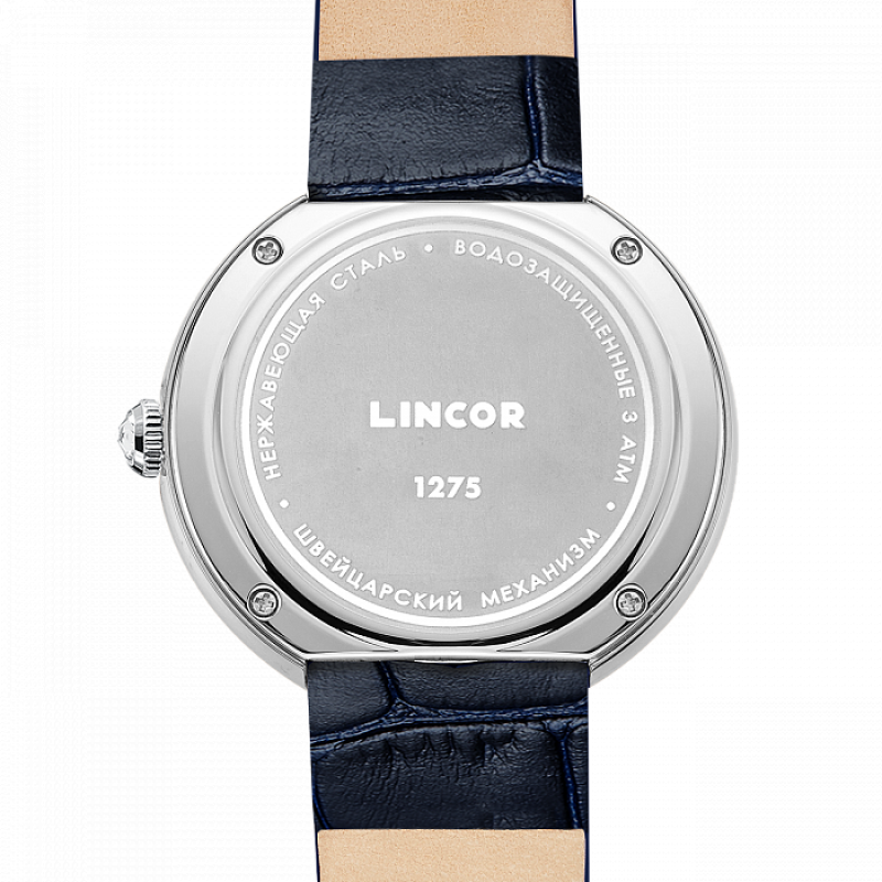 1275S6L1-101  кварцевые наручные часы Lincor  1275S6L1-101