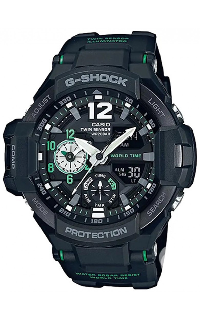 GA-1100-1A3  часы Casio "G-Shock"  GA-1100-1A3
