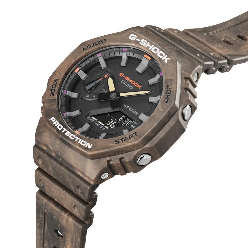 GA-2100FR-5AER  кварцевые наручные часы Casio "G-Shock"  GA-2100FR-5AER