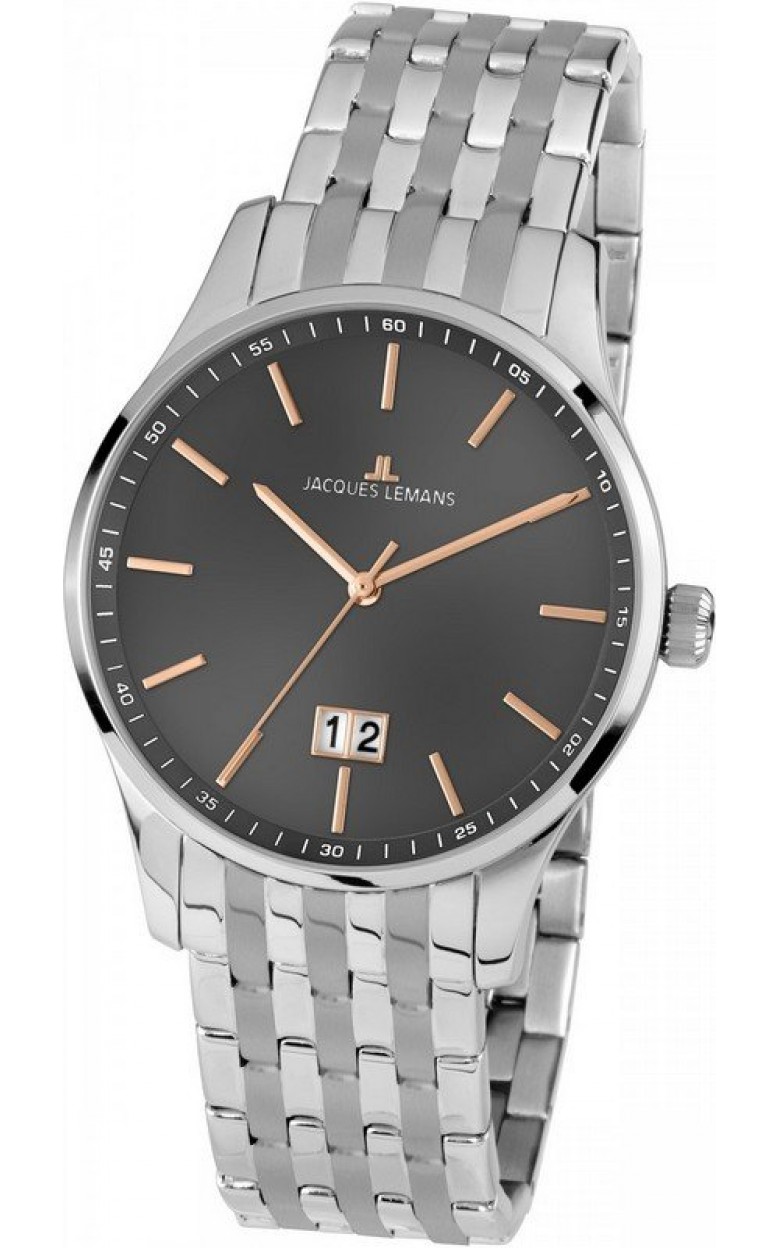 1-1862P  кварцевые наручные часы Jacques Lemans "Classic"  1-1862P