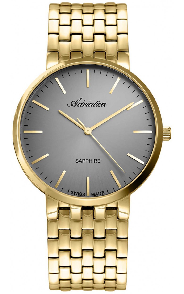 A1281.1117Q swiss Men's watch кварцевый wrist watches Adriatica  A1281.1117Q